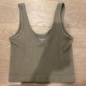 Urban Outfitters olive tank top